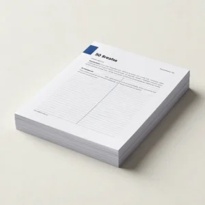 Stapled Study Packet